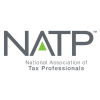 Badge representing membership in the National Association of Tax Professionals